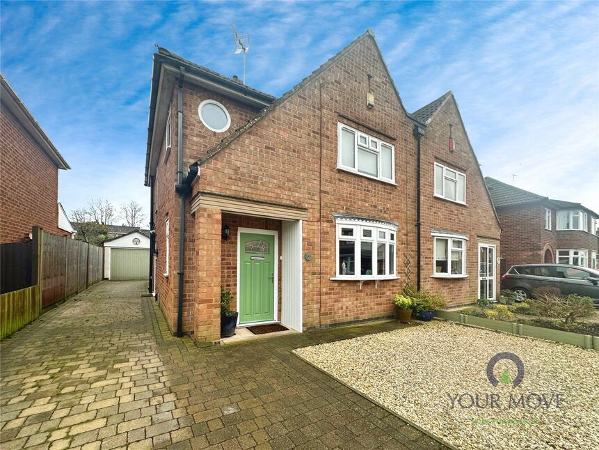 Main image of 3 bedroom Semi Detached House for sale, Cedar Road, Blaby, Leicestershire, LE8