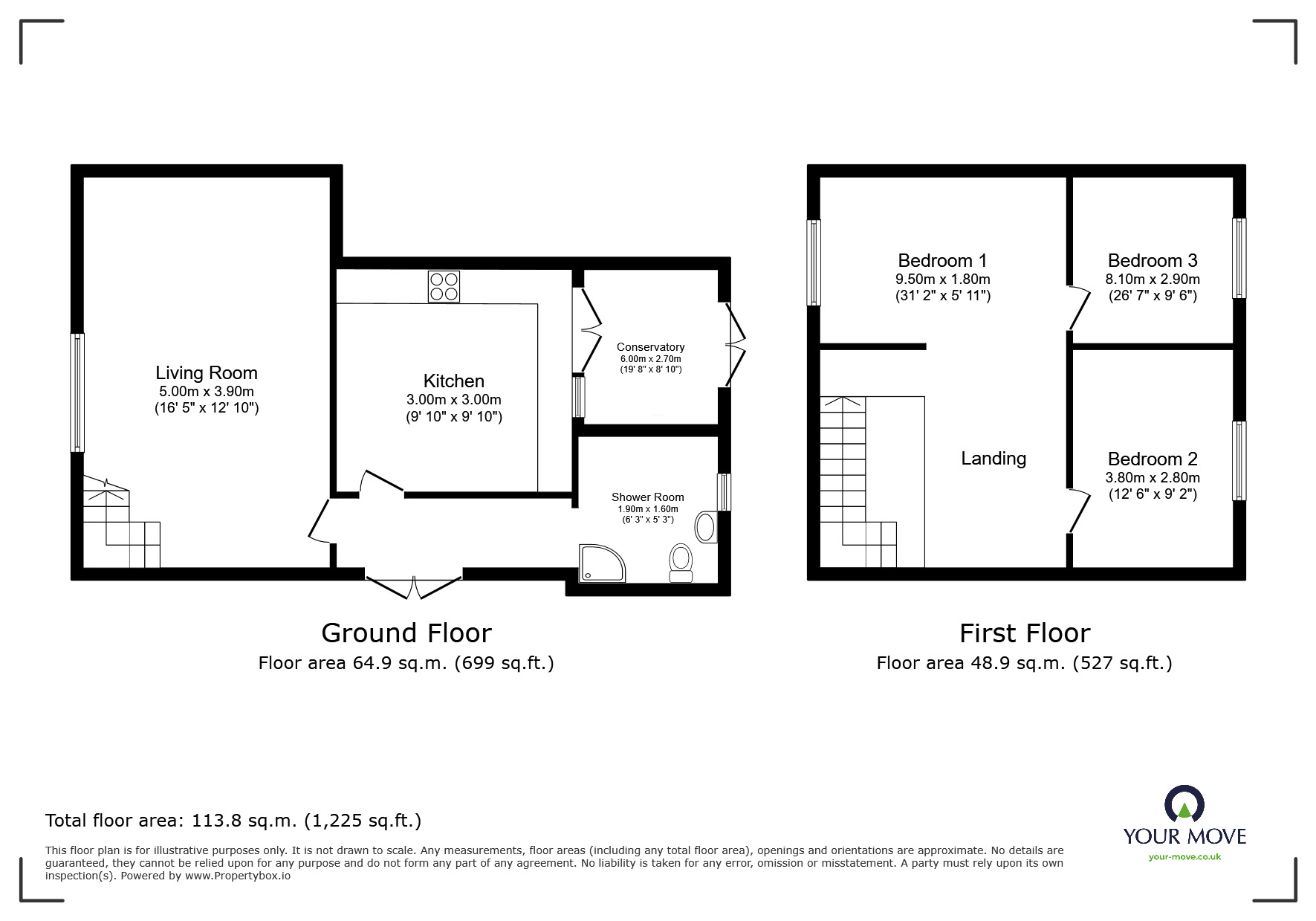 Floorplan of 3 bedroom Semi Detached House to rent, Seaton Road, Wigston, Leicestershire, LE18