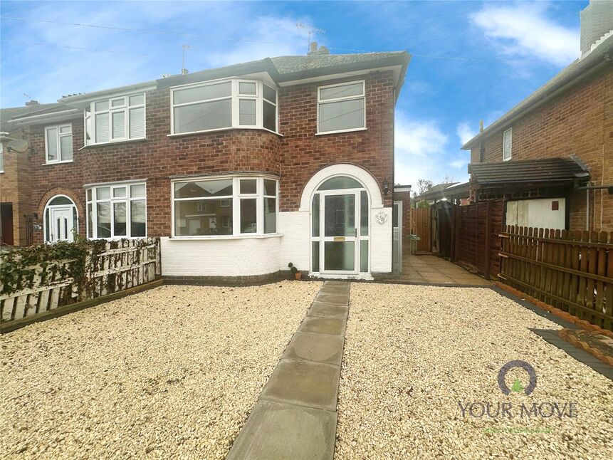 Main image of 3 bedroom Semi Detached House for sale, The Fairway, Blaby, Leicestershire, LE8