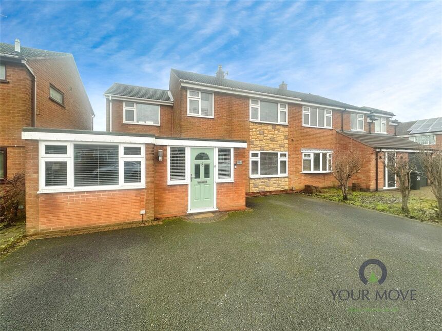 Main image of 4 bedroom Semi Detached House for sale, Britford Avenue, Wigston, Leicestershire, LE18