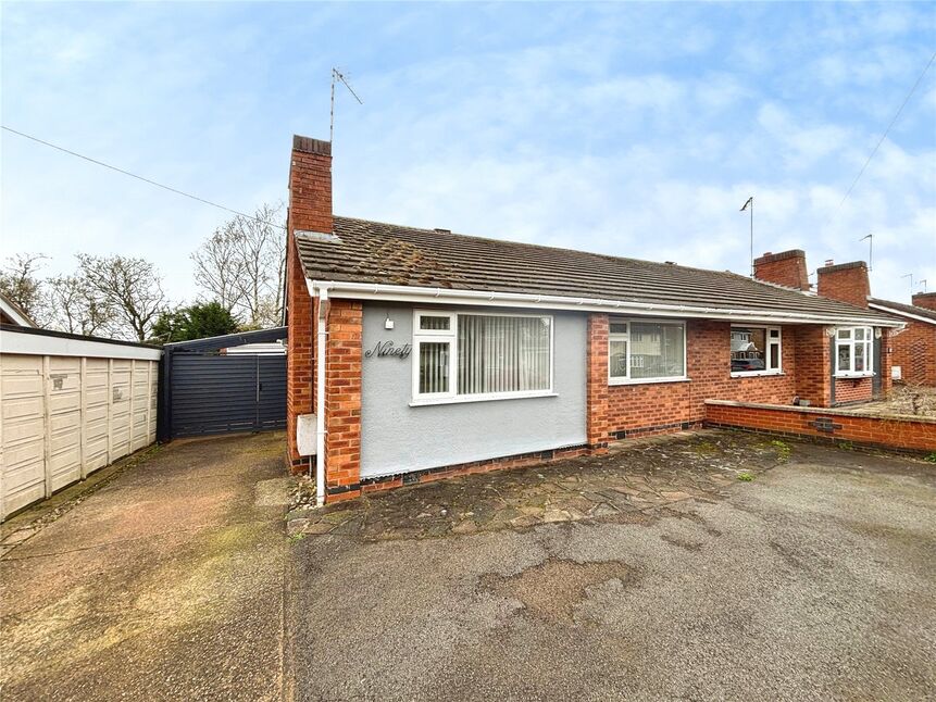 Main image of 2 bedroom Semi Detached Bungalow to rent, Gloucester Crescent, Wigston, Leicestershire, LE18