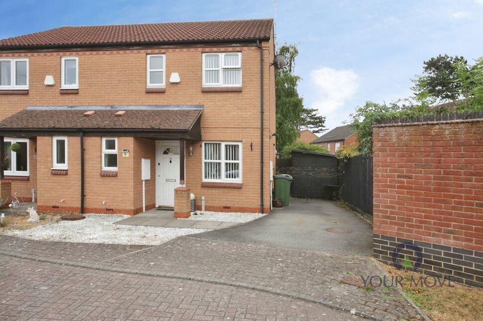 Main image of 3 bedroom Semi Detached House for sale, Shades Close, Croft, Leicestershire, LE9