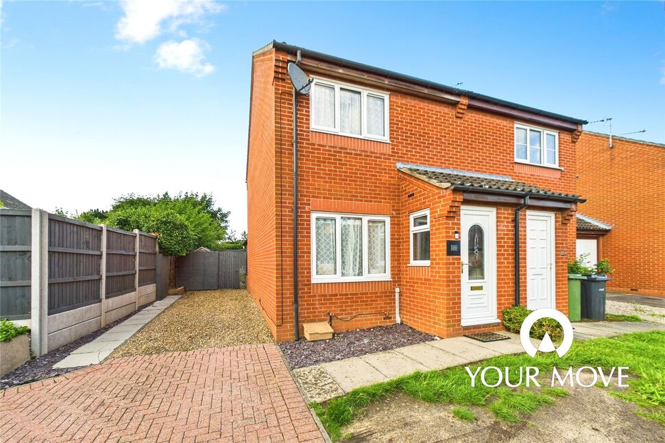 Main image of 2 bedroom Semi Detached House for sale, Millers Green, Harleston, Norfolk, IP20