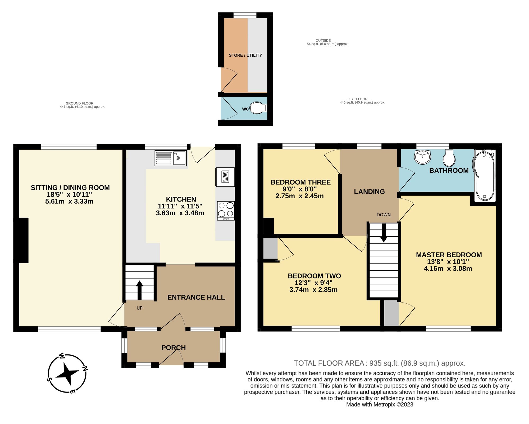 3 bedroom Mid Terrace House for sale, Queen Elizabeth Drive, Beccles