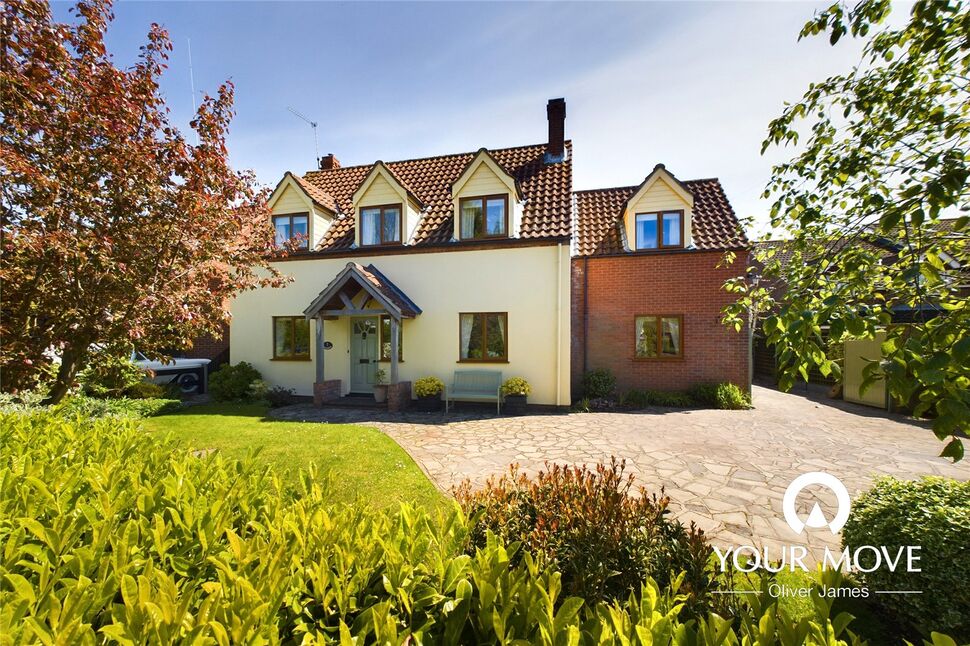 4 bedroom Detached House for sale, Molls Lane, Brampton, NR34 £550,000