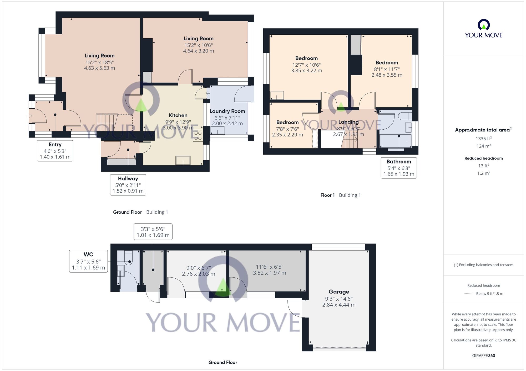 Floorplan of 3 bedroom Semi Detached House for sale, Morton Road, Lowestoft, Suffolk, NR33