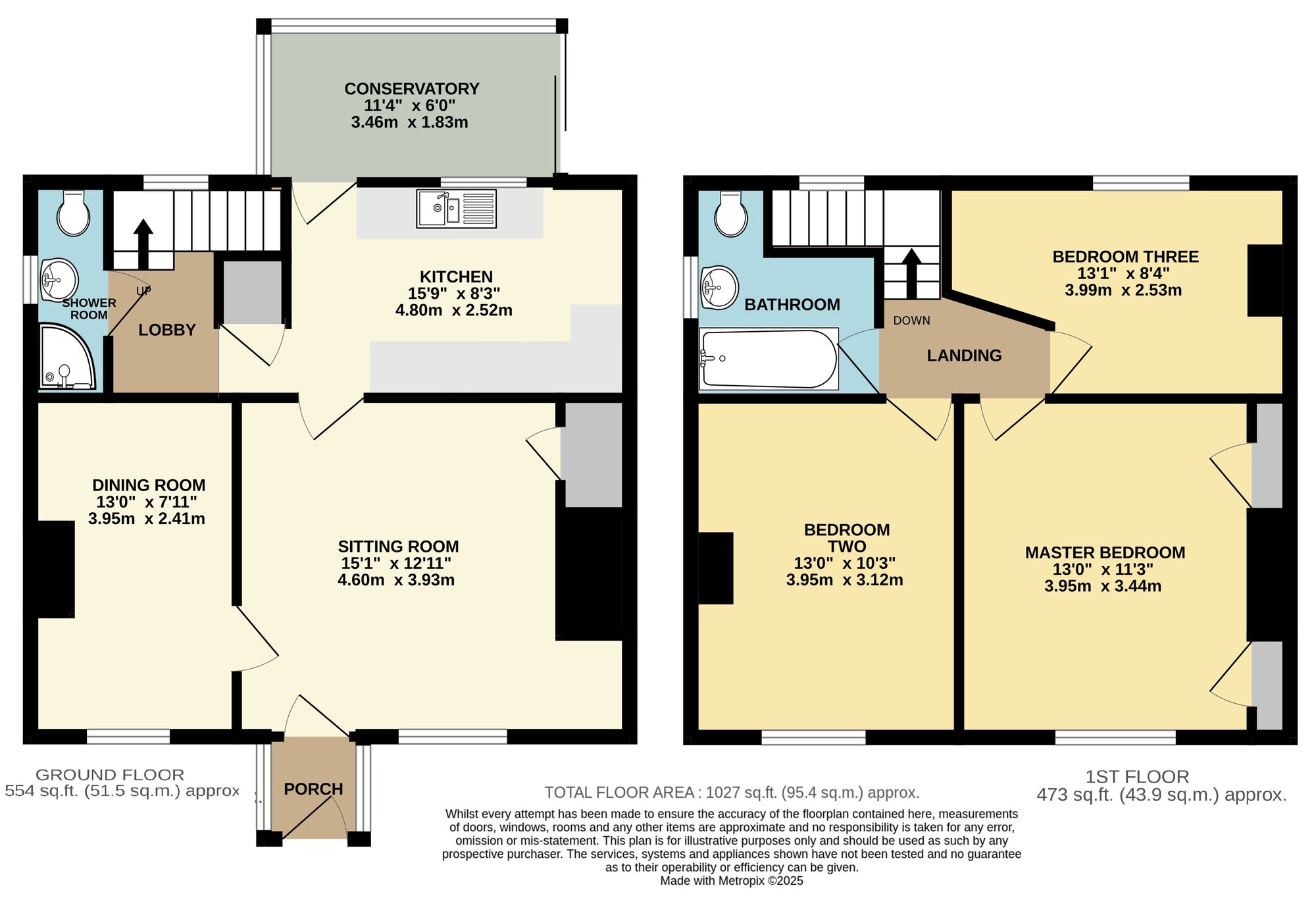 Floorplan of 3 bedroom Detached House for sale, Mundham Common, Mundham, Norfolk, NR14