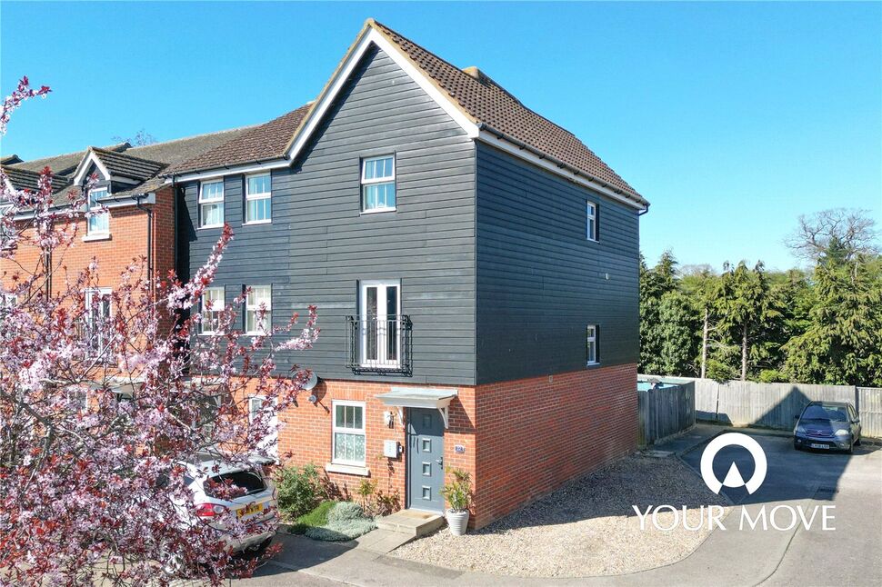 Main image of 3 bedroom End Terrace House for sale, Nelson Close, Harleston, Norfolk, IP20