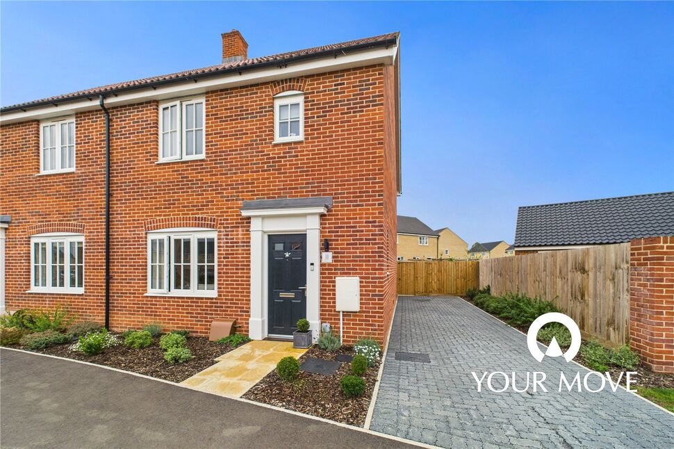 Main image of 3 bedroom Semi Detached House for sale, Cricket Lane, Beccles, Suffolk, NR34