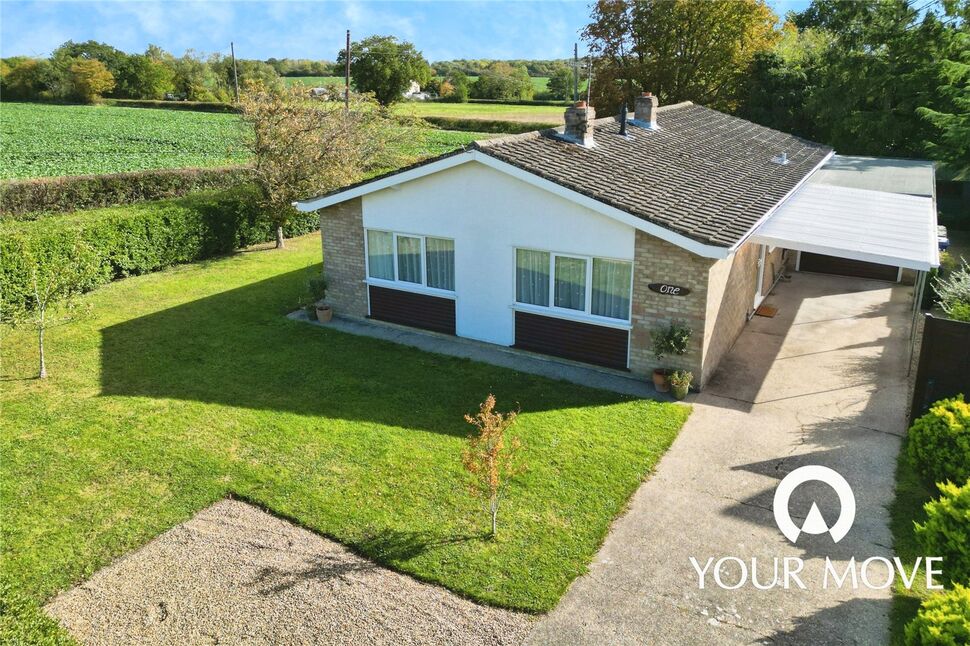 Main image of 3 bedroom Detached Bungalow for sale, Greenbank, Halesworth, Suffolk, IP19