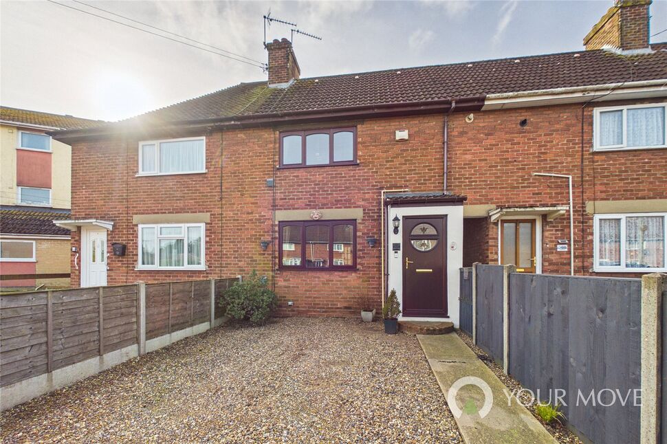 Main image of 2 bedroom Mid Terrace House for sale, Ellough Road, Beccles, Suffolk, NR34