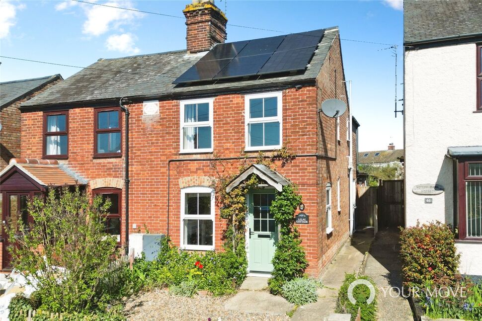 Main image of 3 bedroom Semi Detached House for sale, The Street, Gillingham, Norfolk, NR34