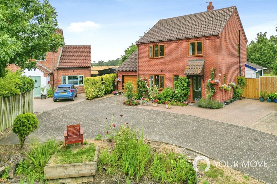 Main image of 3 bedroom Detached House for sale, Fullers Close, Toft Monks, Norfolk, NR34