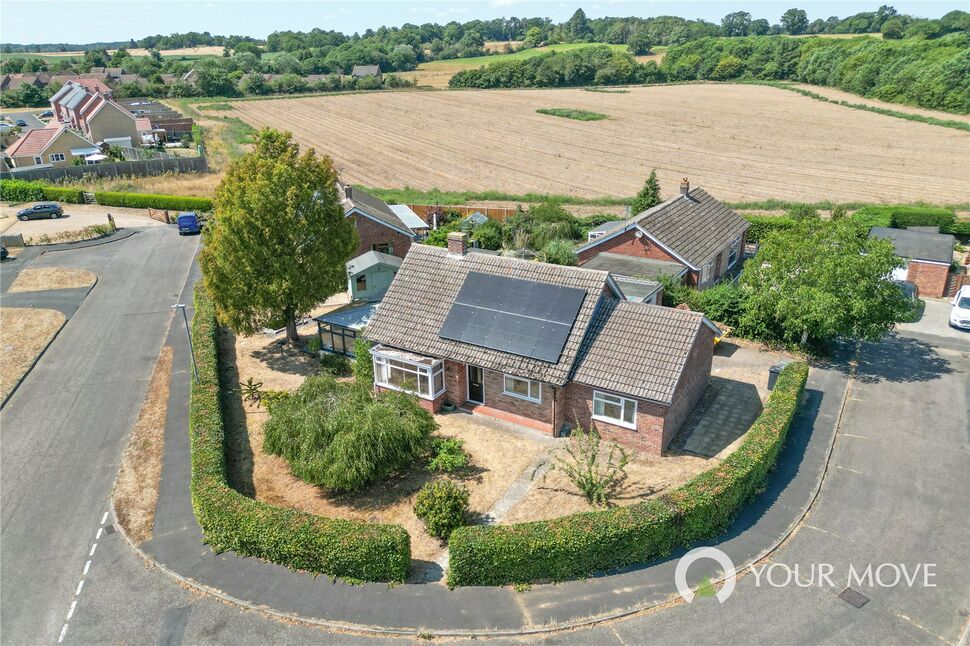 Main image of 2 bedroom Detached Bungalow for sale, Lewis Close, Ditchingham, Norfolk, NR35