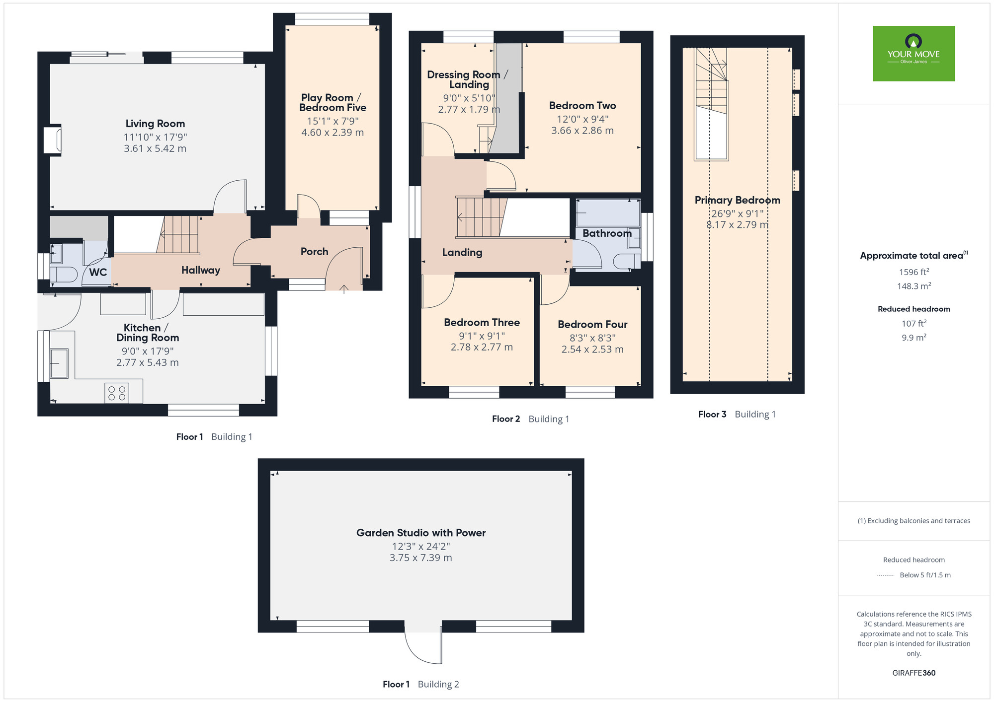 Floorplan of 4 bedroom Detached House for sale, Pilgrims Way, Harleston, Norfolk, IP20