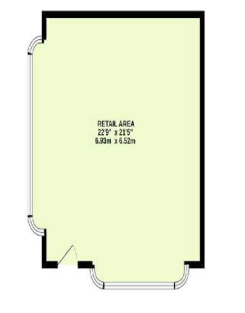 Floorplan of Property to rent, Royal Arcade, Norwich, Norfolk, NR2