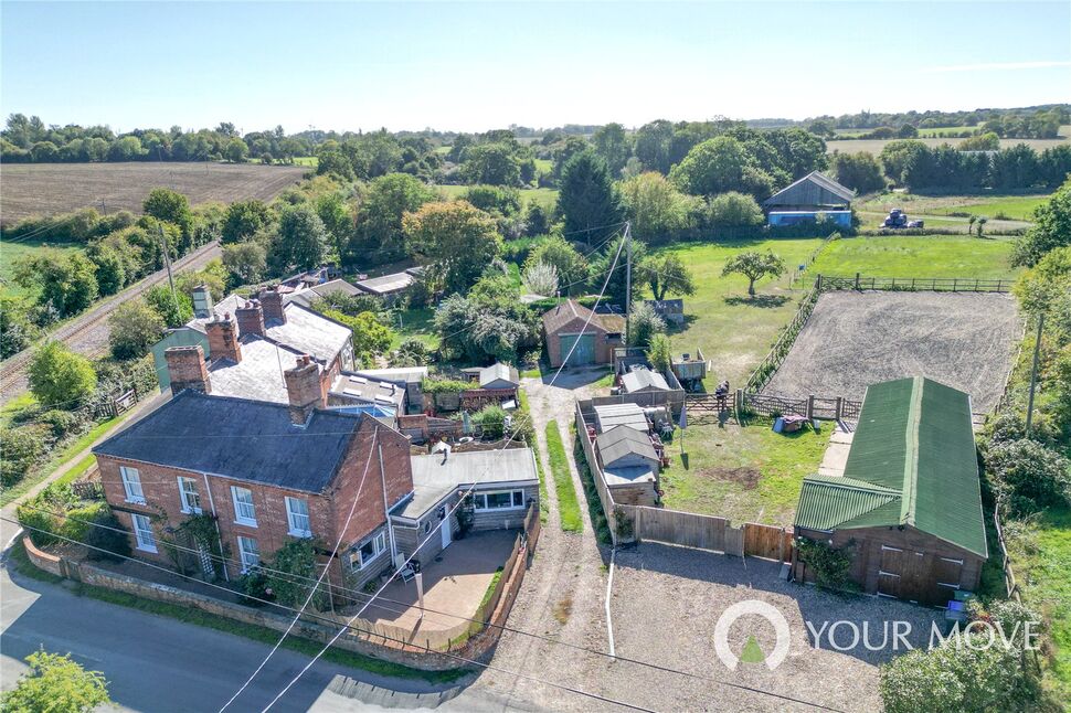 Main image of 4 bedroom End Terrace House for sale, The Station, Brampton, Suffolk, NR34