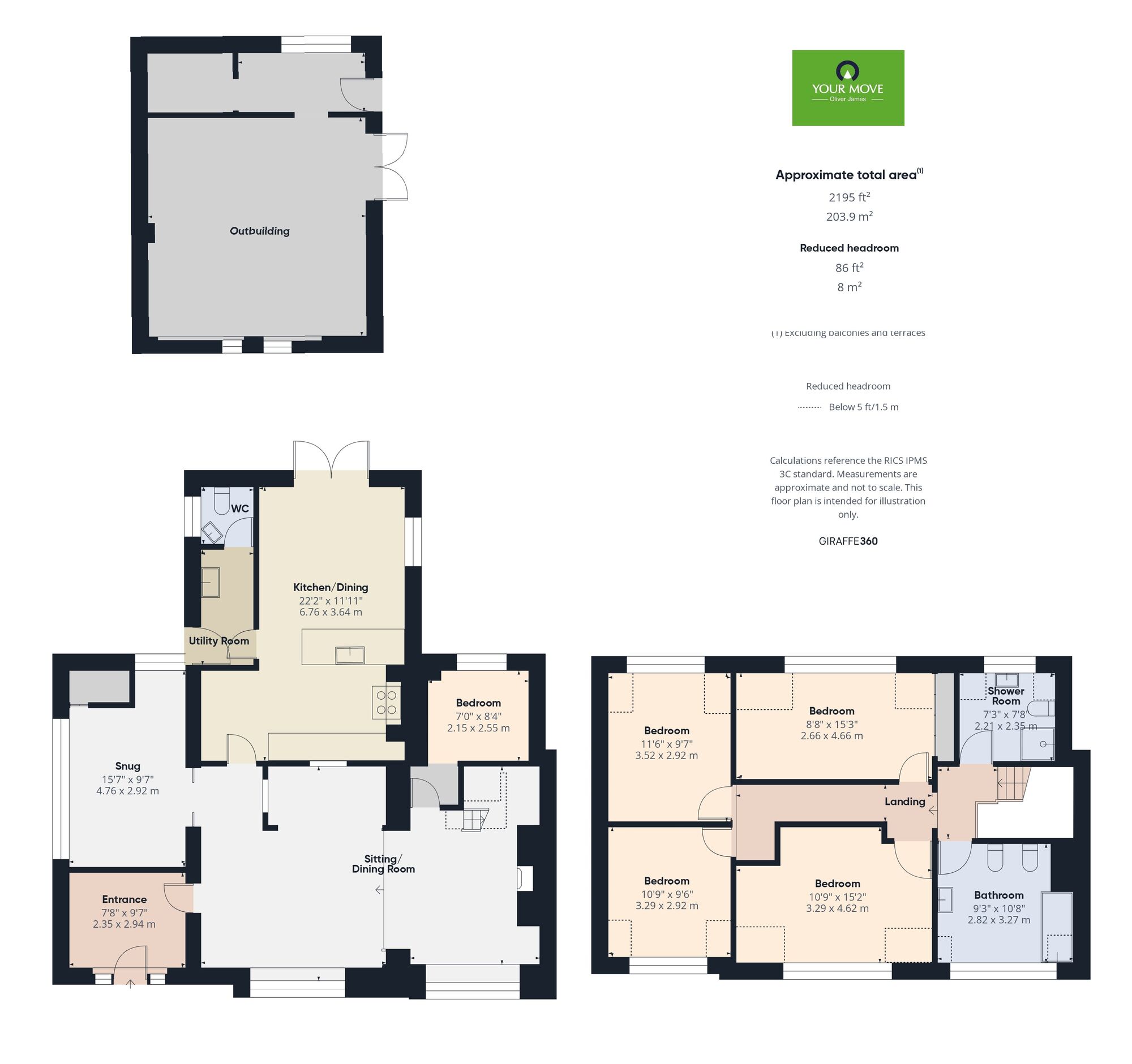Floorplan of 5 bedroom Detached House for sale, Holly Lane, Mutford, Suffolk, NR34