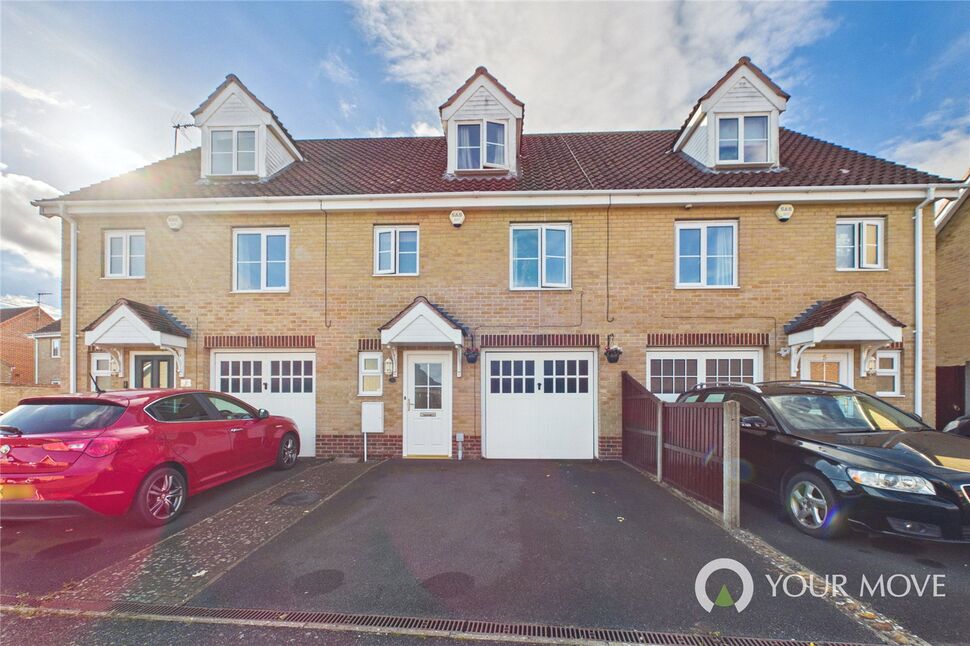 Main image of 3 bedroom Mid Terrace House for sale, Leggett Walk, Beccles, Suffolk, NR34
