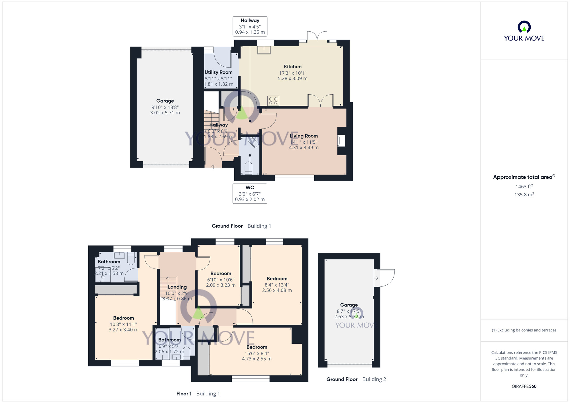 Floorplan of 4 bedroom Detached House for sale, Burlingham Drive, Carlton Colville, Suffolk, NR33