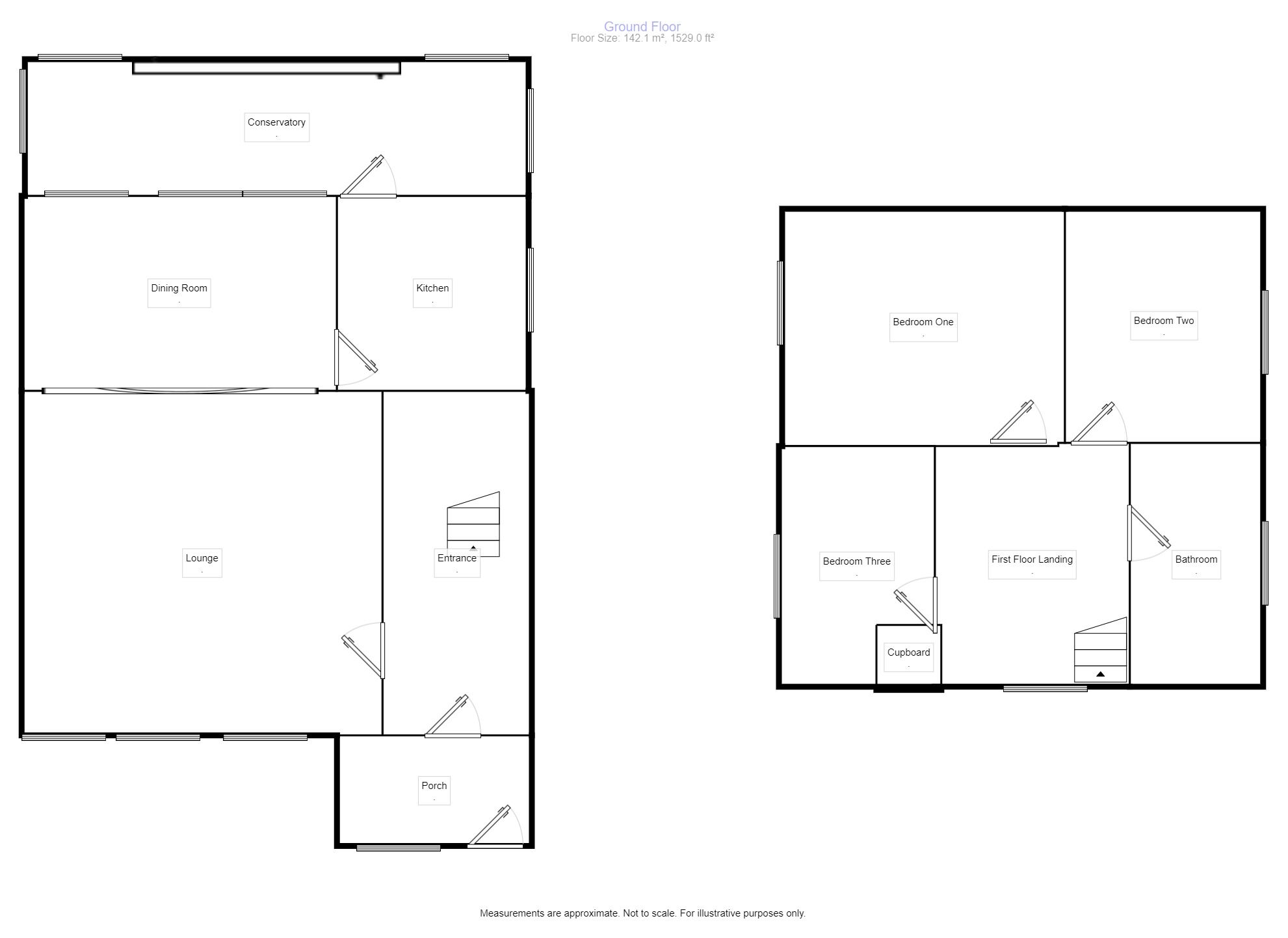 Floorplan of 3 bedroom Semi Detached House to rent, Chestnut Drive, Broadstairs, Kent, CT10