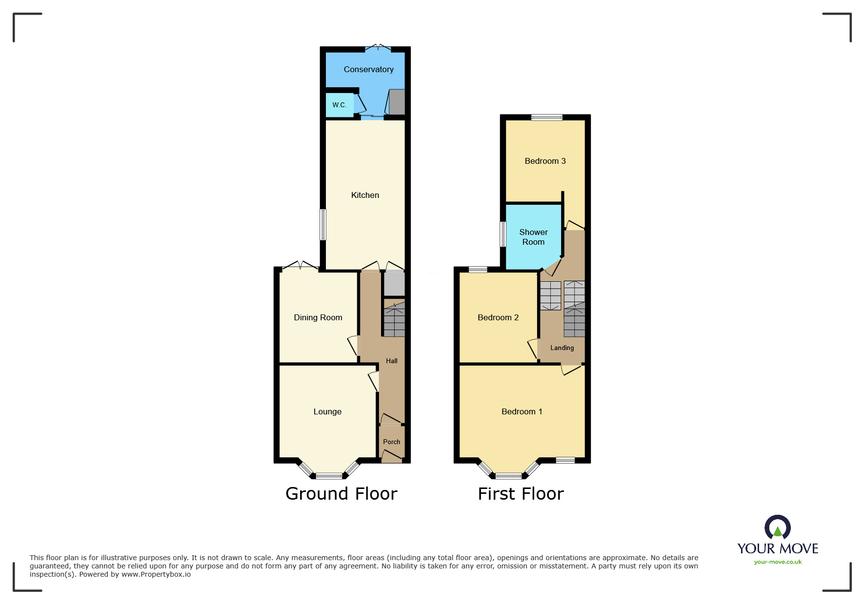 Floorplan of 3 bedroom Mid Terrace House for sale, Dumpton Park Drive, Ramsgate, Kent, CT11
