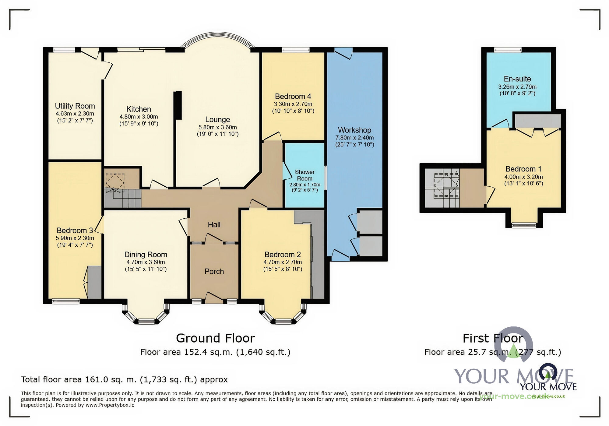 Floorplan of 4 bedroom Detached House for sale, Dumpton Park Drive, Broadstairs, Kent, CT10