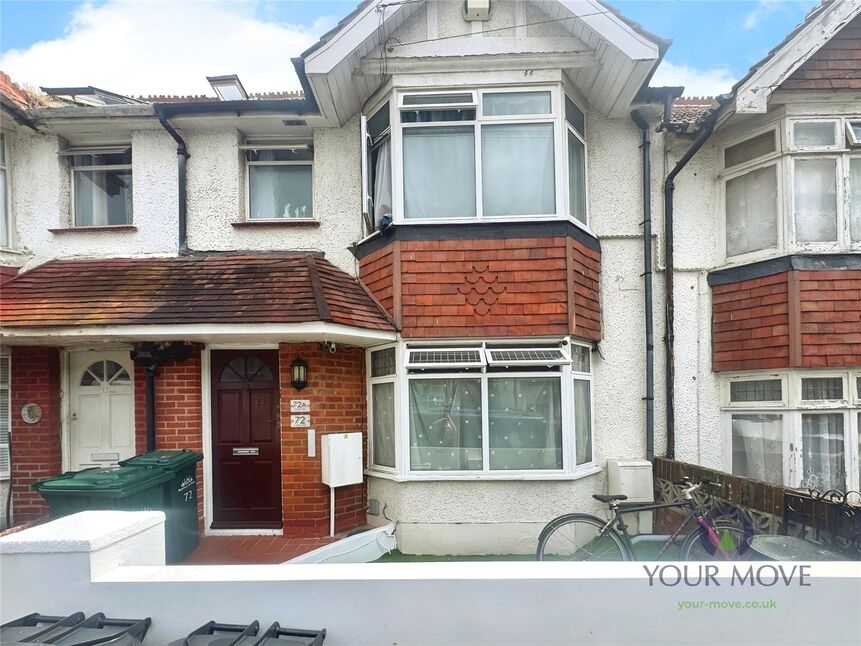 Main image of 4 bedroom Mid Terrace House to rent, Hollingdean Terrace, Brighton, East Sussex, BN1