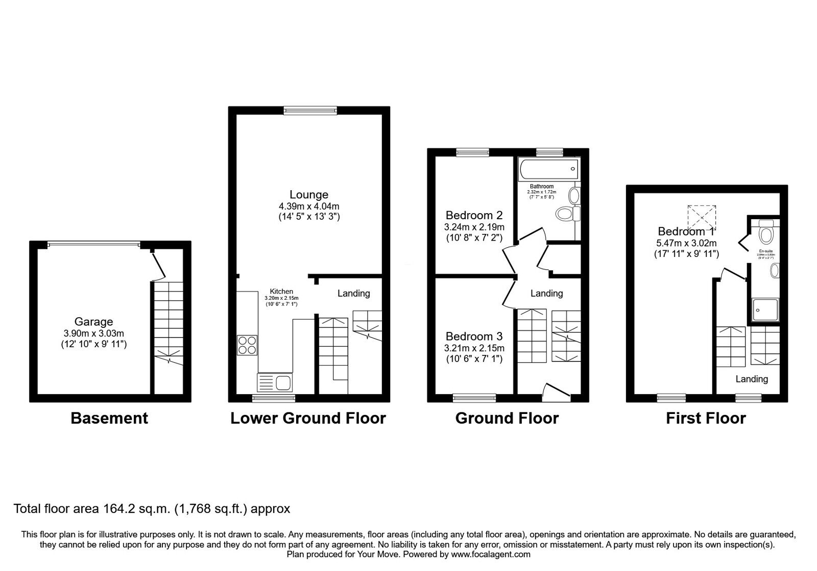 Floorplan of 3 bedroom Mid Terrace House for sale, St. Nicholas Road, Brighton, East Sussex, BN1