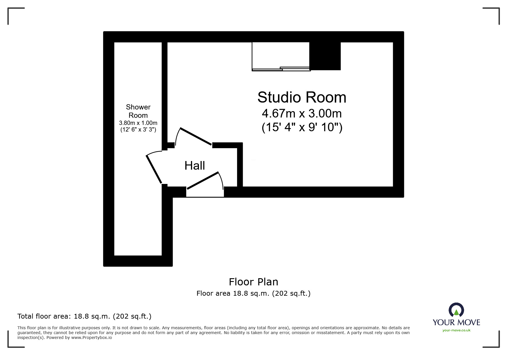 Floorplan of House for sale, Oriental Place, Brighton, East Sussex, BN1