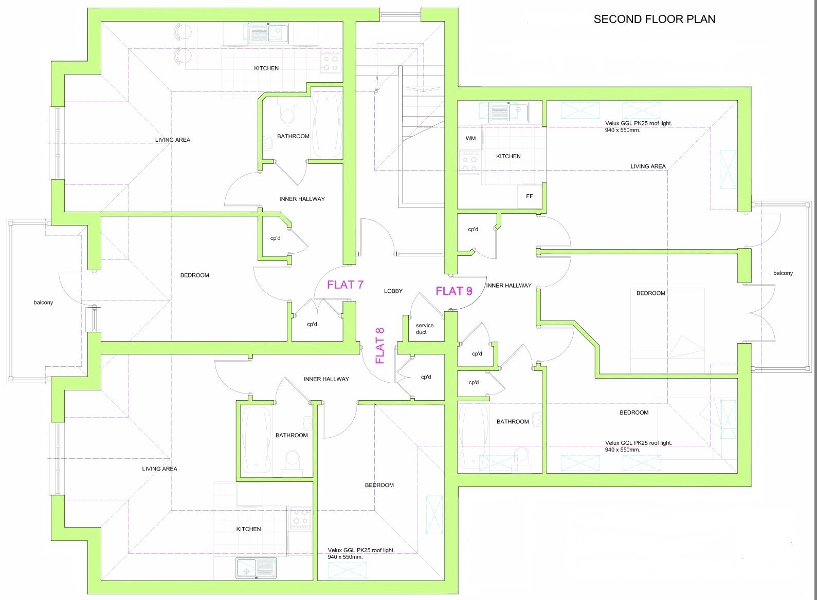 Floorplan of 1 bedroom Flat to rent, Victoria Drive, Bognor Regis, West Sussex, PO21