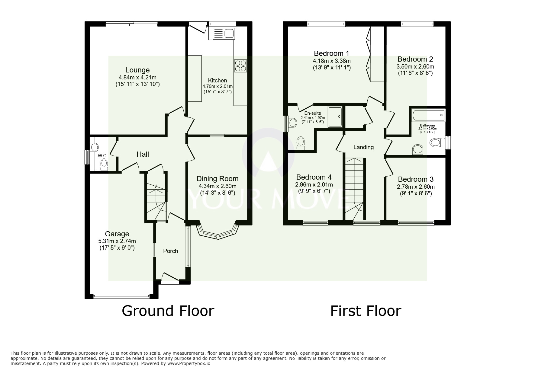 Floorplan of 4 bedroom Detached House for sale, Victoria Mews, Victoria Drive, West Sussex, PO21