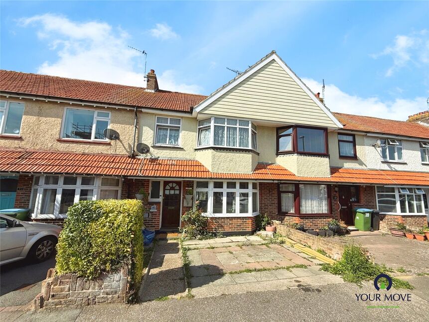 Main image of 3 bedroom Mid Terrace House for sale, Bedford Avenue, Bognor Regis, West Sussex, PO21