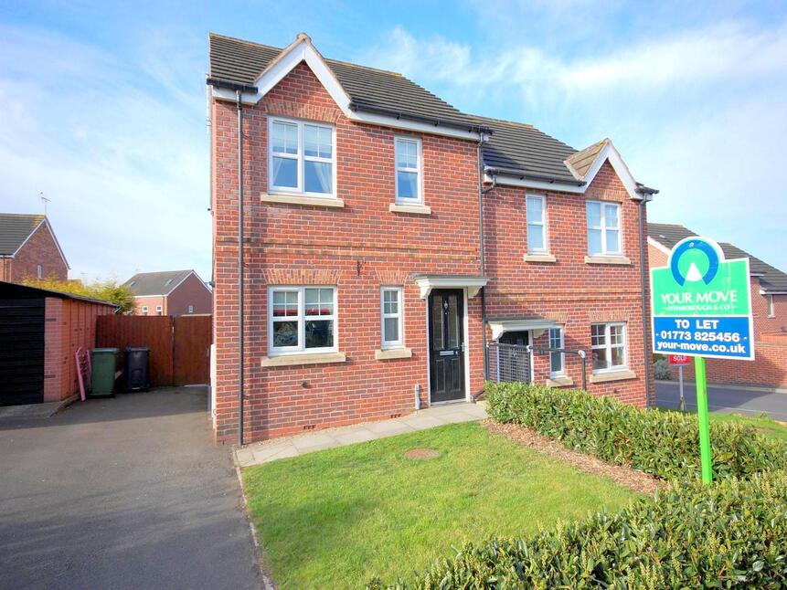 Main image of 3 bedroom Semi Detached House to rent, Acacia Croft, Belper, DE56