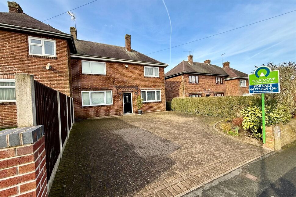 Main image of 3 bedroom Semi Detached House for sale, Elm Tree Avenue, Kilburn, Derbyshire, DE56