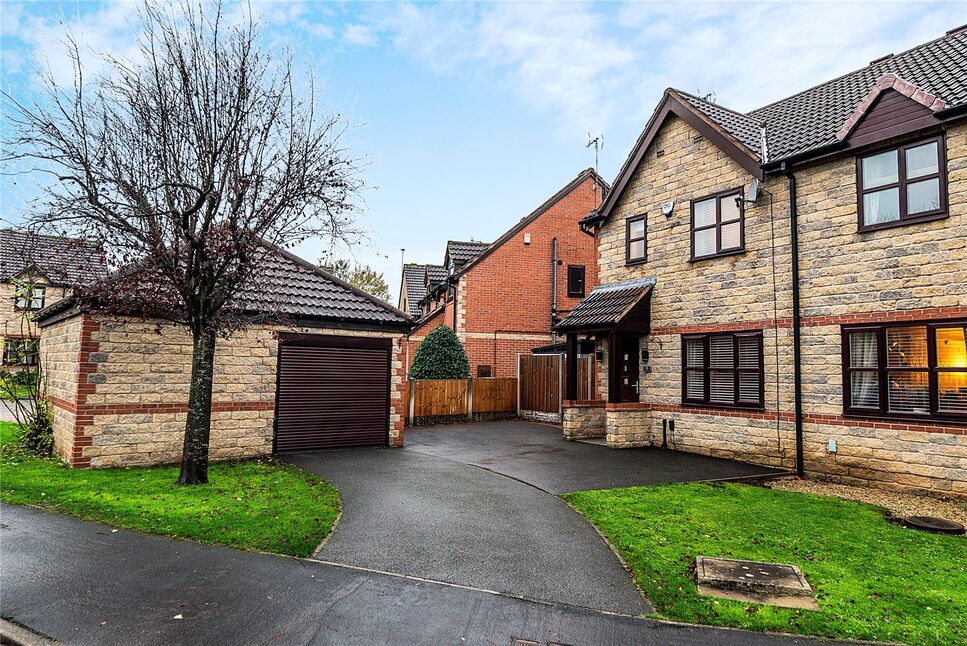 Main image of 3 bedroom Semi Detached House for sale, Cedar Grove, Belper, Derbyshire, DE56