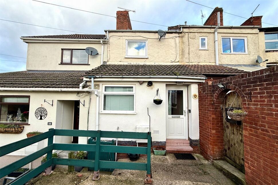 Main image of 2 bedroom Mid Terrace House for sale, Hillside Rise, Belper, Derbyshire, DE56