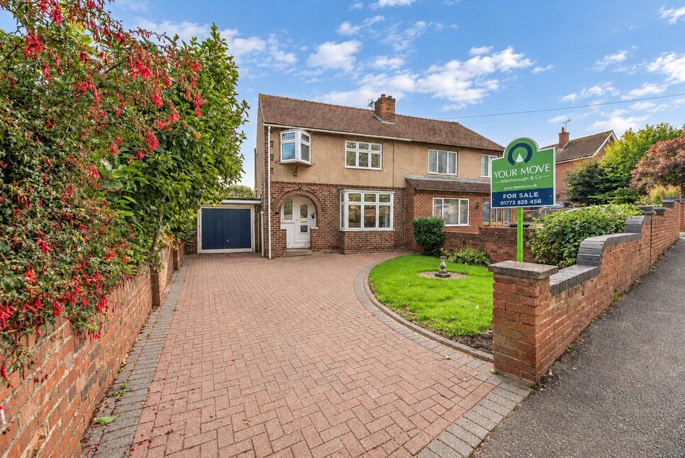 Main image of 3 bedroom Semi Detached House for sale, Laund Nook, Belper, Derbyshire, DE56