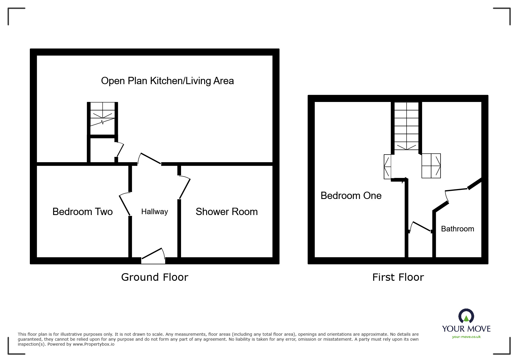 Floorplan of 2 bedroom  Flat to rent, Great Moor Street, Bolton, BL1