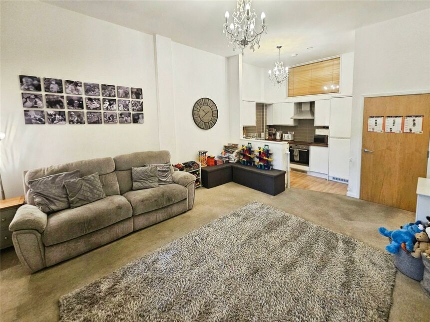 Open Plan Living Room & Kitchen
