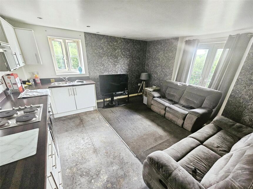 Open Plan Living Room & Kitchen