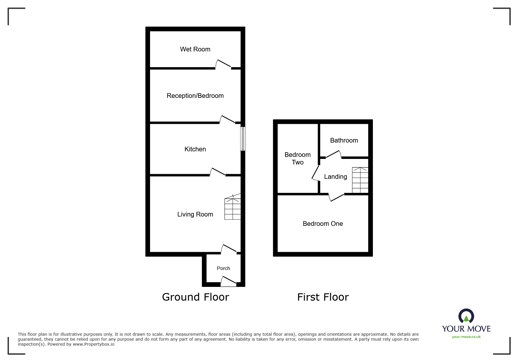 Floorplan of 2 bedroom Semi Detached House for sale, Patterdale Drive, Greater Manchester, BL9