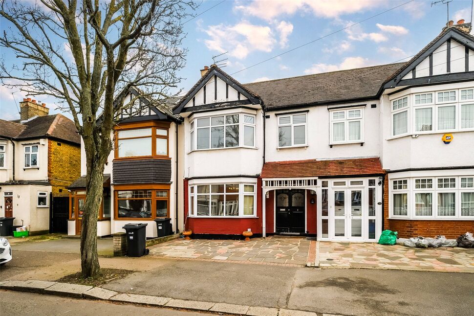 Main image of 3 bedroom Mid Terrace House for sale, Brockham Drive, Gants Hill, IG2