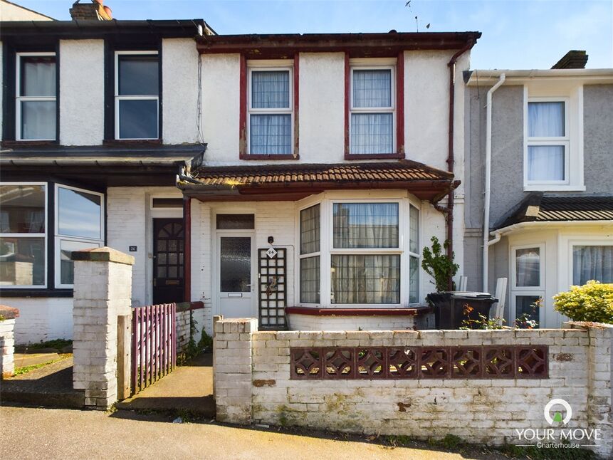 Main image of 2 bedroom Mid Terrace House for sale, Victoria Avenue, Margate, Kent, CT9