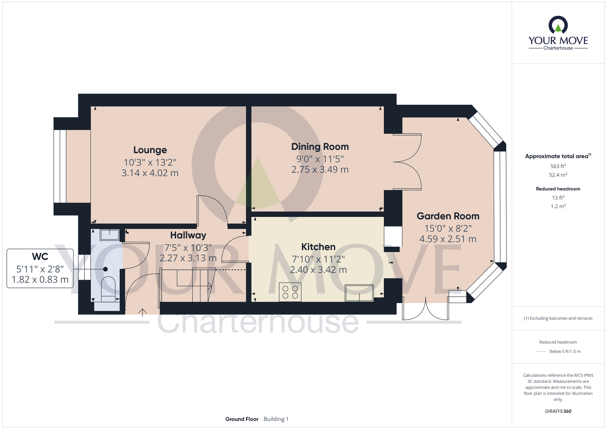 Floorplan of 3 bedroom Semi Detached House for sale, Sutherland Drive, Birchington, Kent, CT7