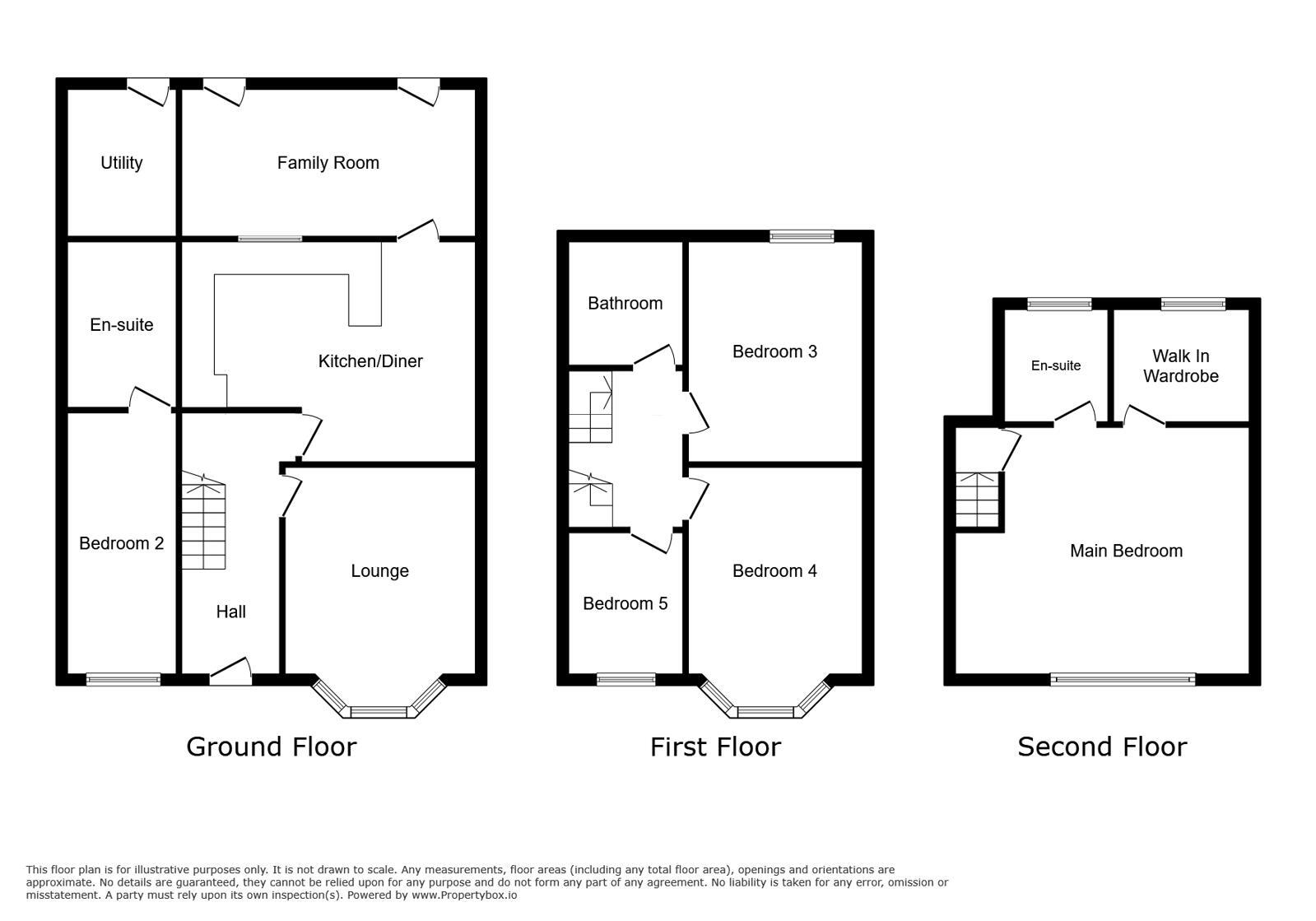 Floorplan of 5 bedroom Semi Detached House for sale, Westfield Road, Margate, Kent, CT9