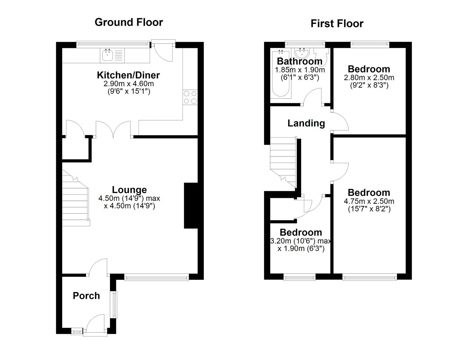 3 bedroom Mid Terrace House for sale, Benfield Close, Shotley Bridge