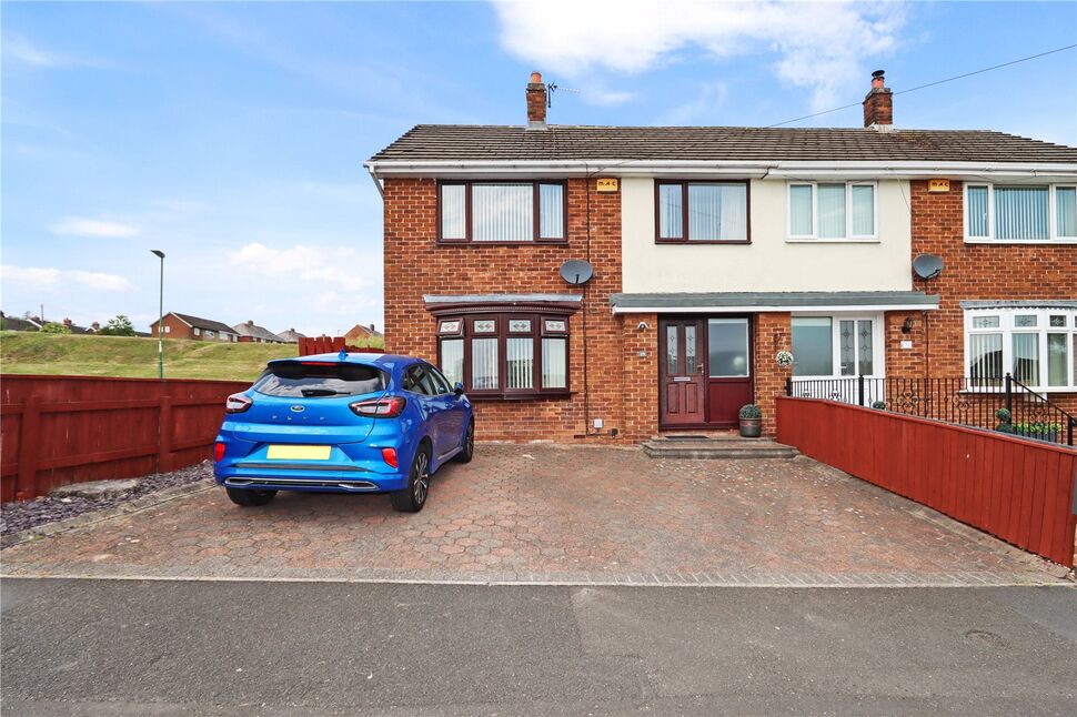 Main image of 3 bedroom Semi Detached House for sale, Iveston Road Delves Lane, Consett, Durham, DH8