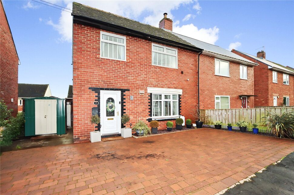Main image of 3 bedroom Semi Detached House for sale, Warwick Avenue, Moorside, Consett, Durham, DH8