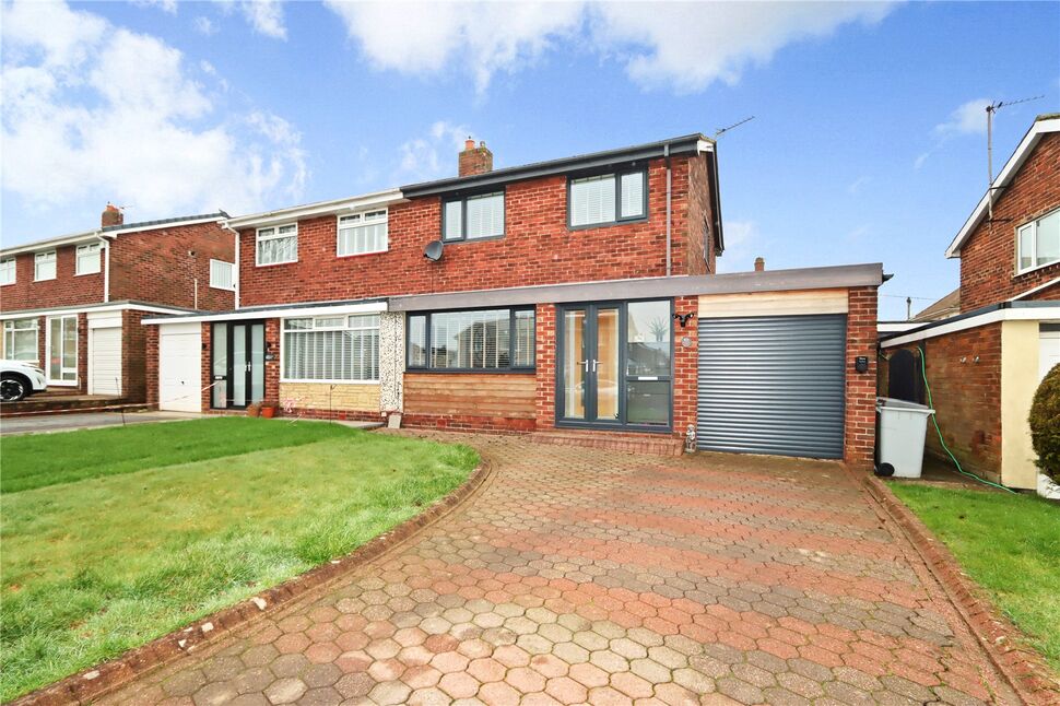 Main image of 3 bedroom Semi Detached House for sale, Ladywell Road, Delves Lane, Consett, Durham, DH8